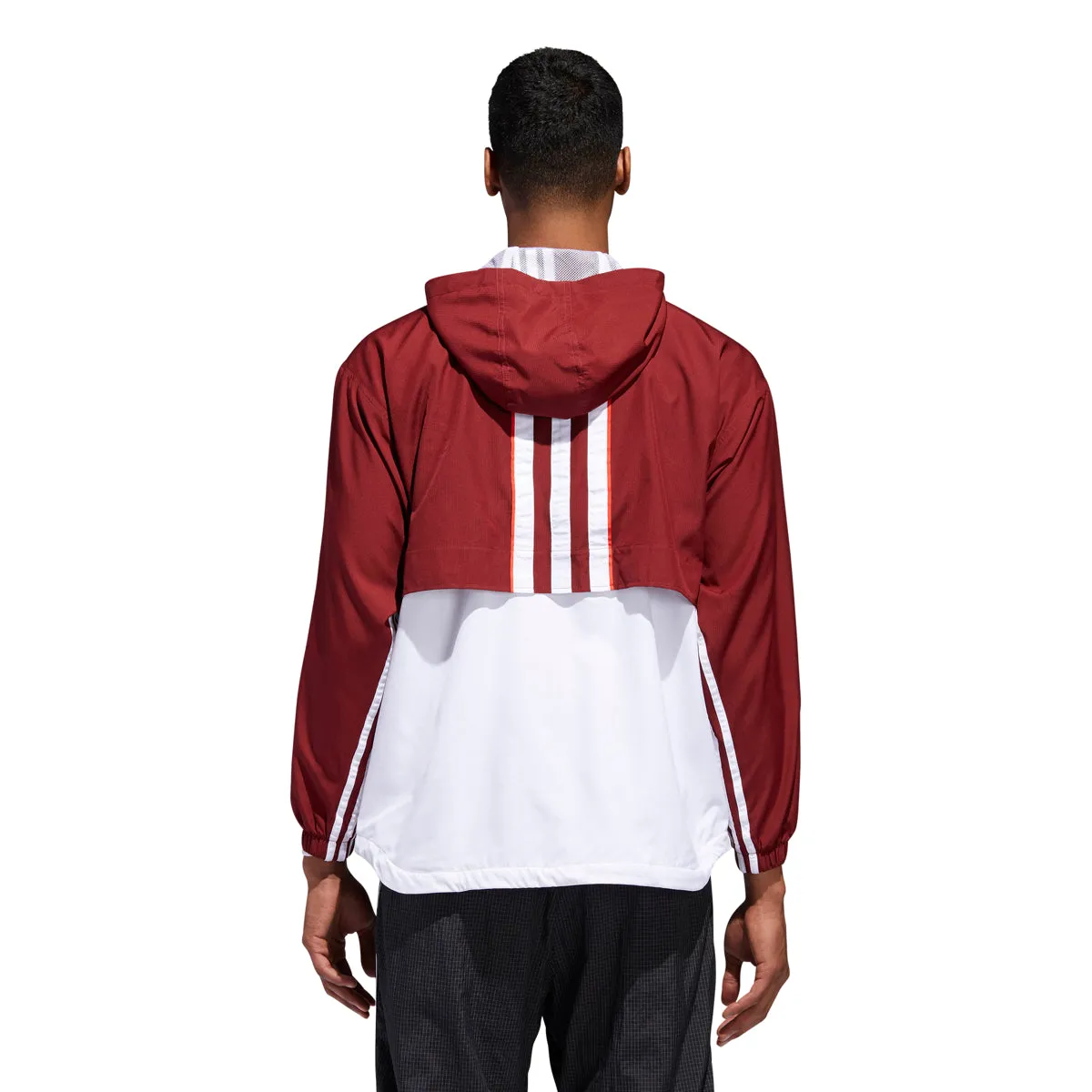 Adidas Men's Originals Anorak Jacket Noble Maroon