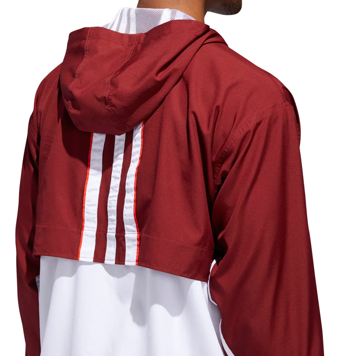 Adidas Men's Originals Anorak Jacket Noble Maroon