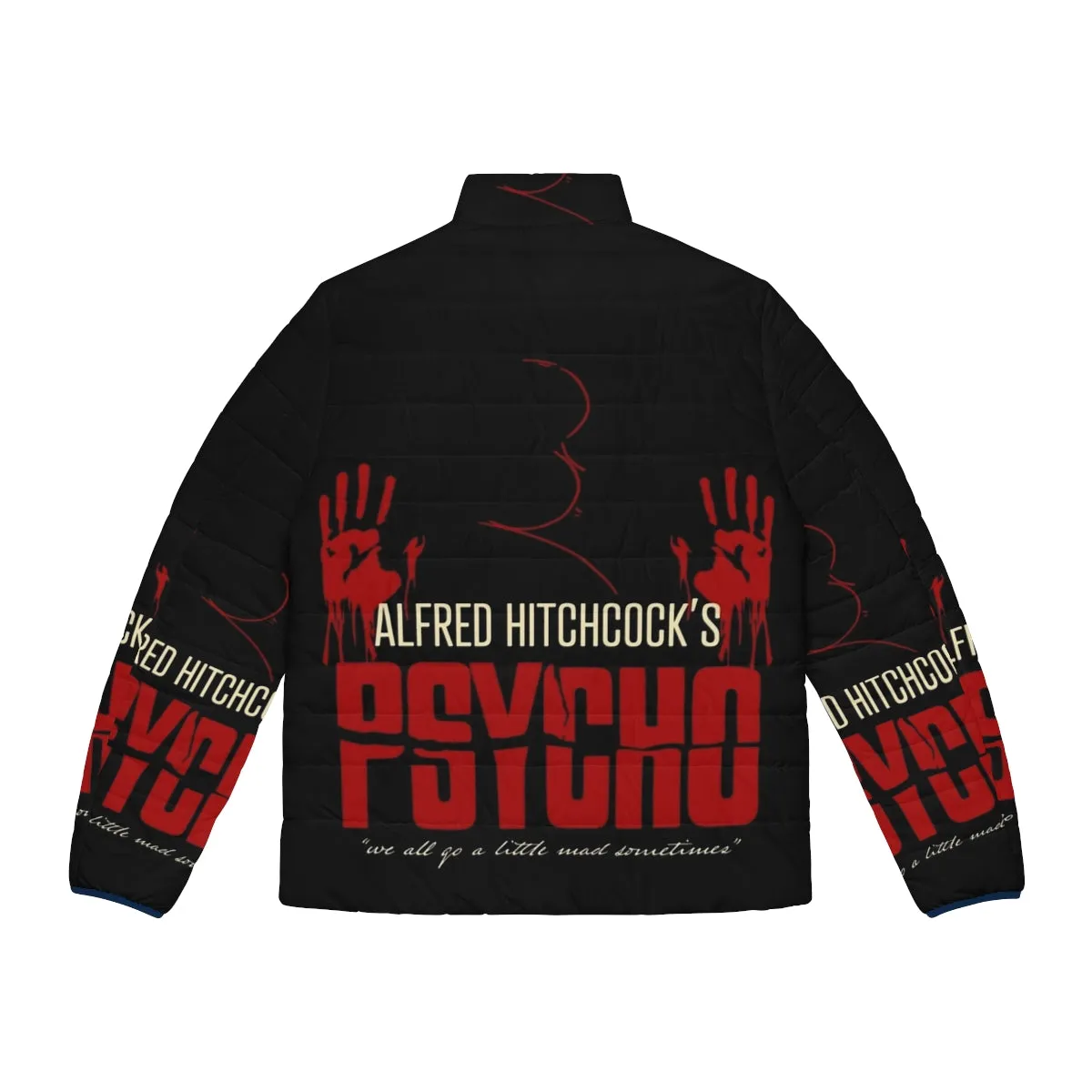 Alfred Hitchcock Psycho Puffer Jacket 2 - Iconic Movie-Inspired Outerwear