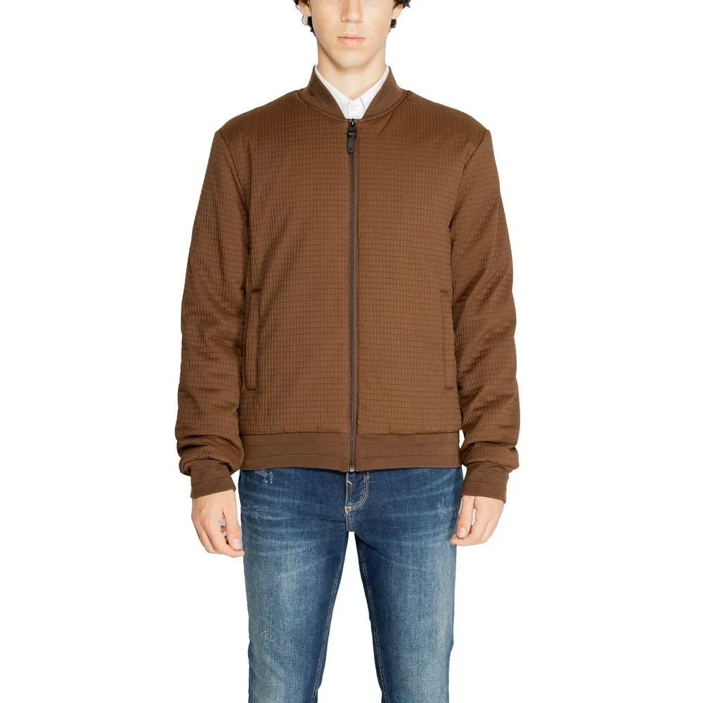 Antony Morato Brown Polyester Jacket