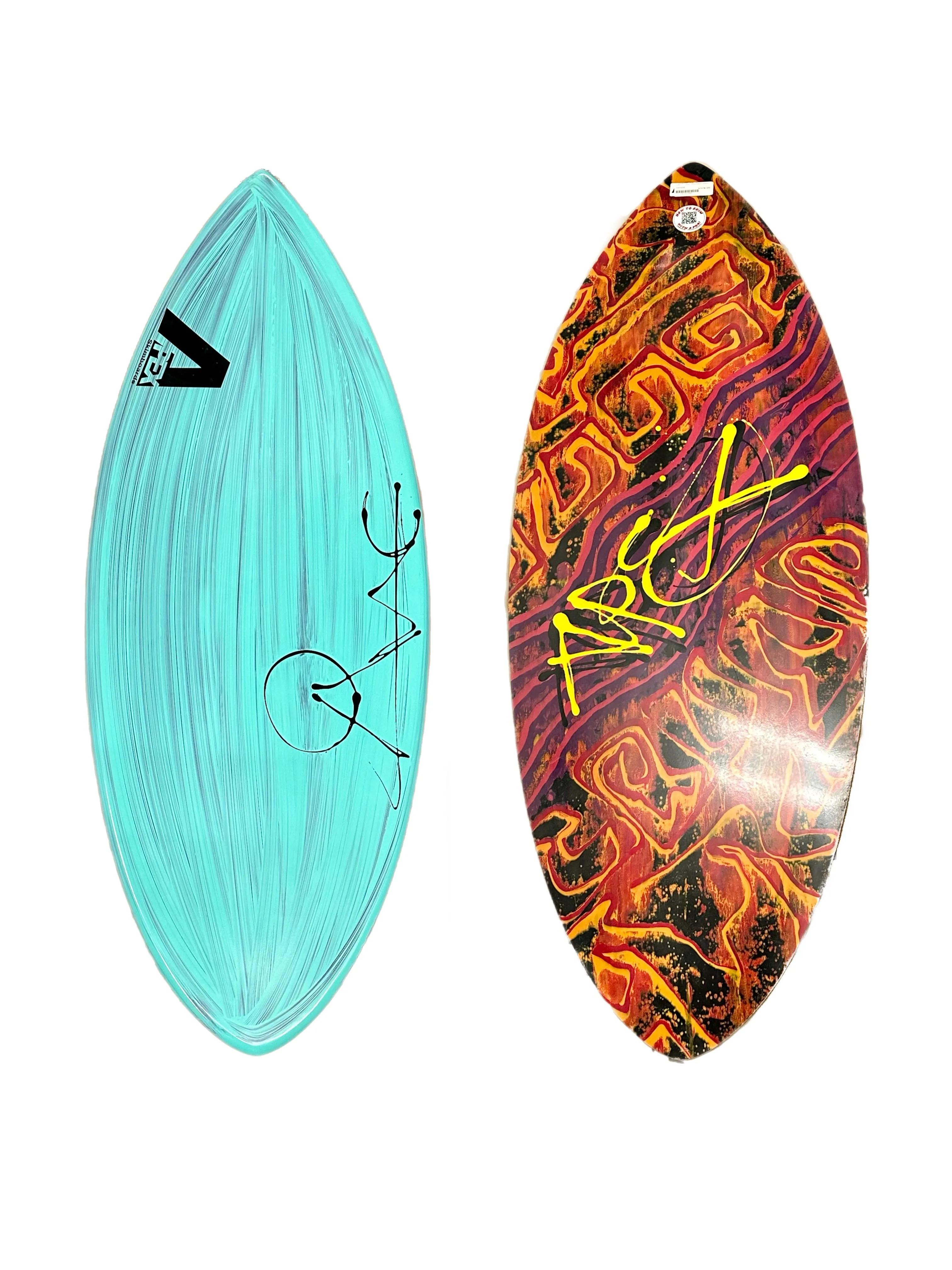 Apex 51" Avac Skimboard Teal/Grey