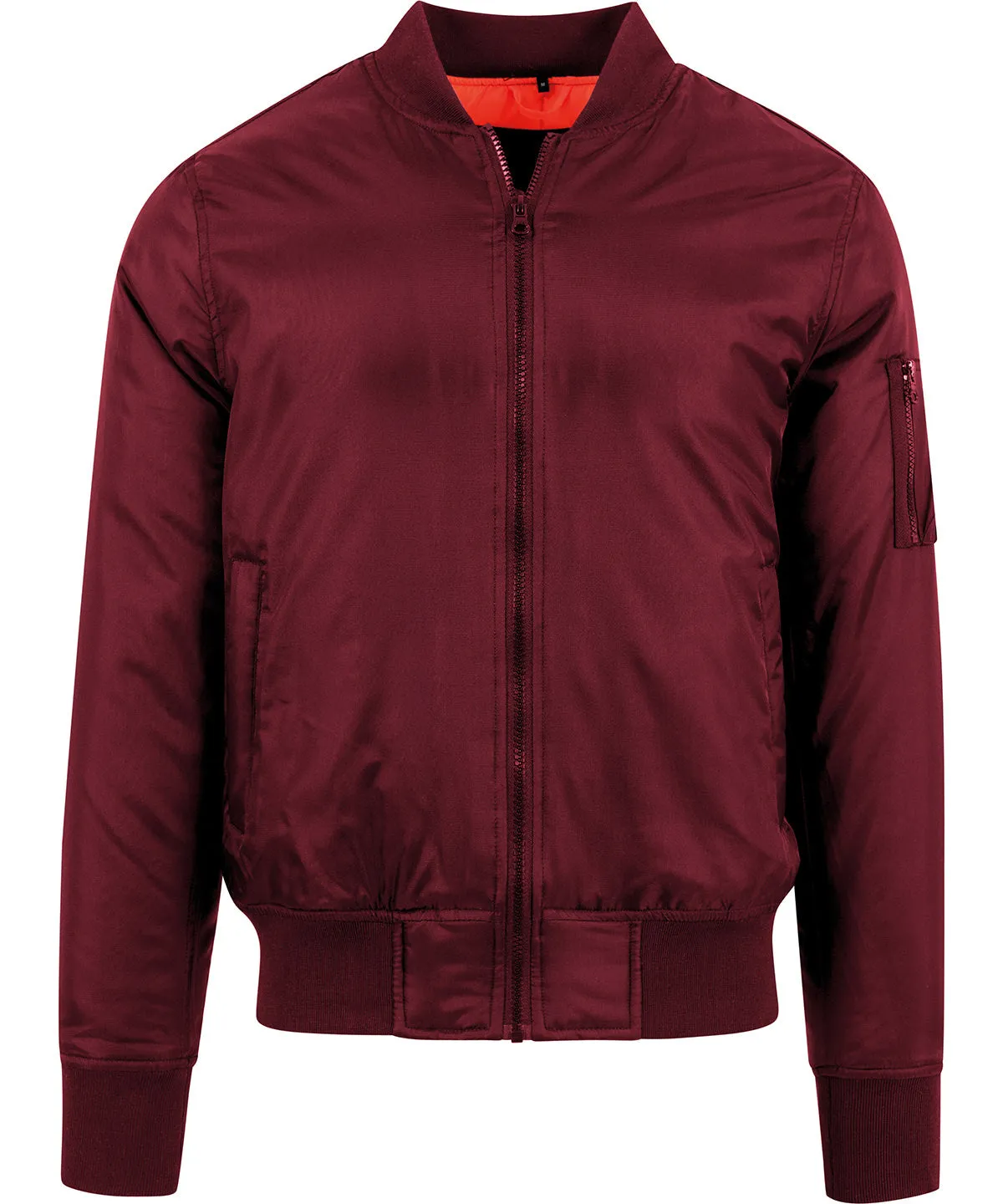 Bomber jacket | Burgundy