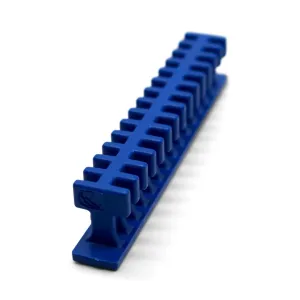 Centipede® 25 x 105 mm (.5 x 4 in) Blue Rigid Crease Glue Tab