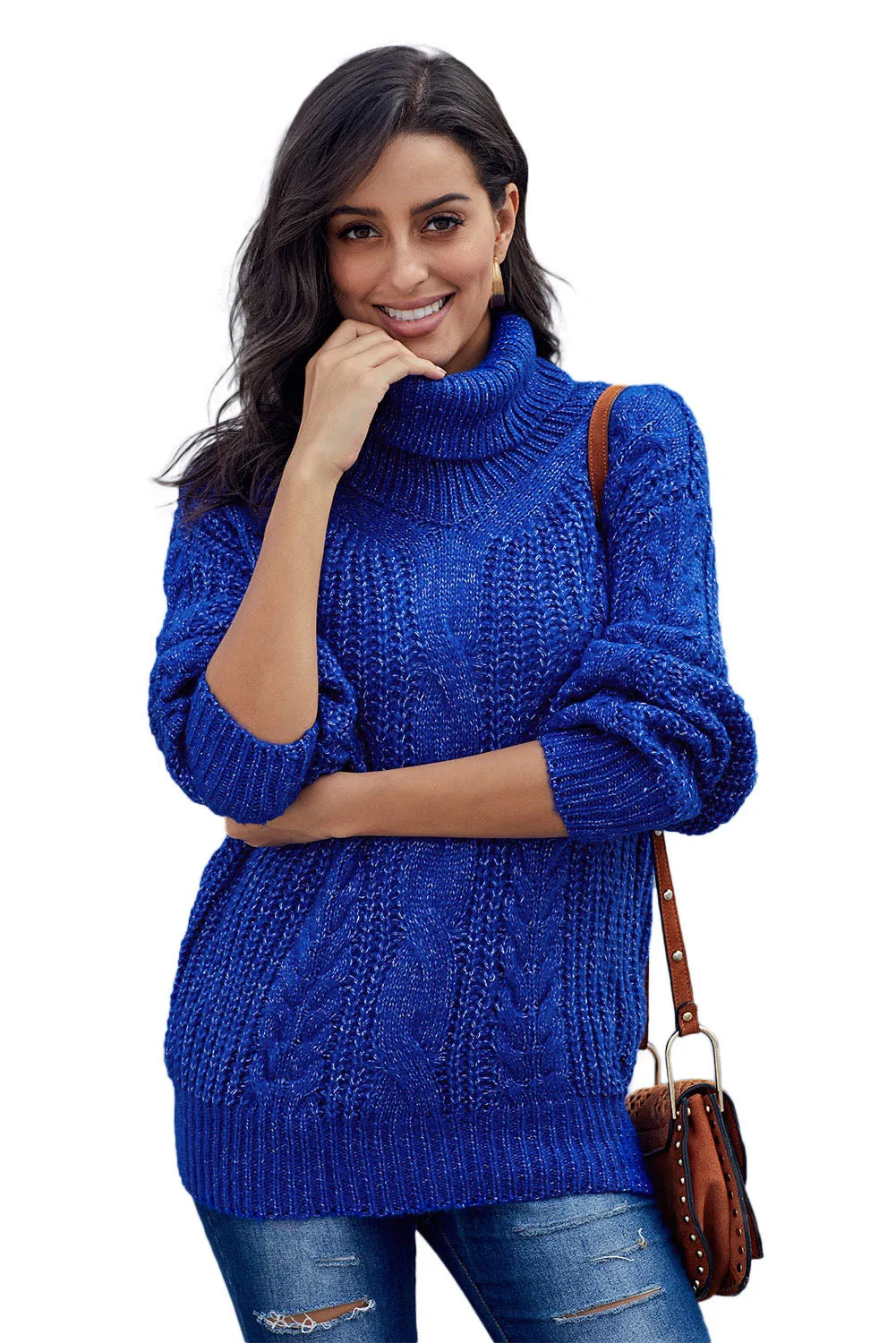 Chunky Turtleneck Sweater