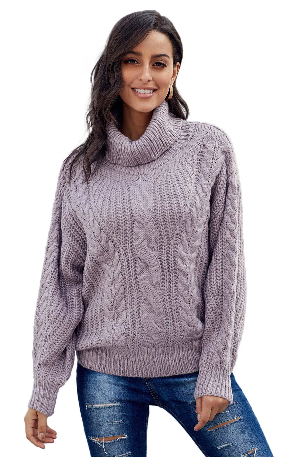 Chunky Turtleneck Sweater