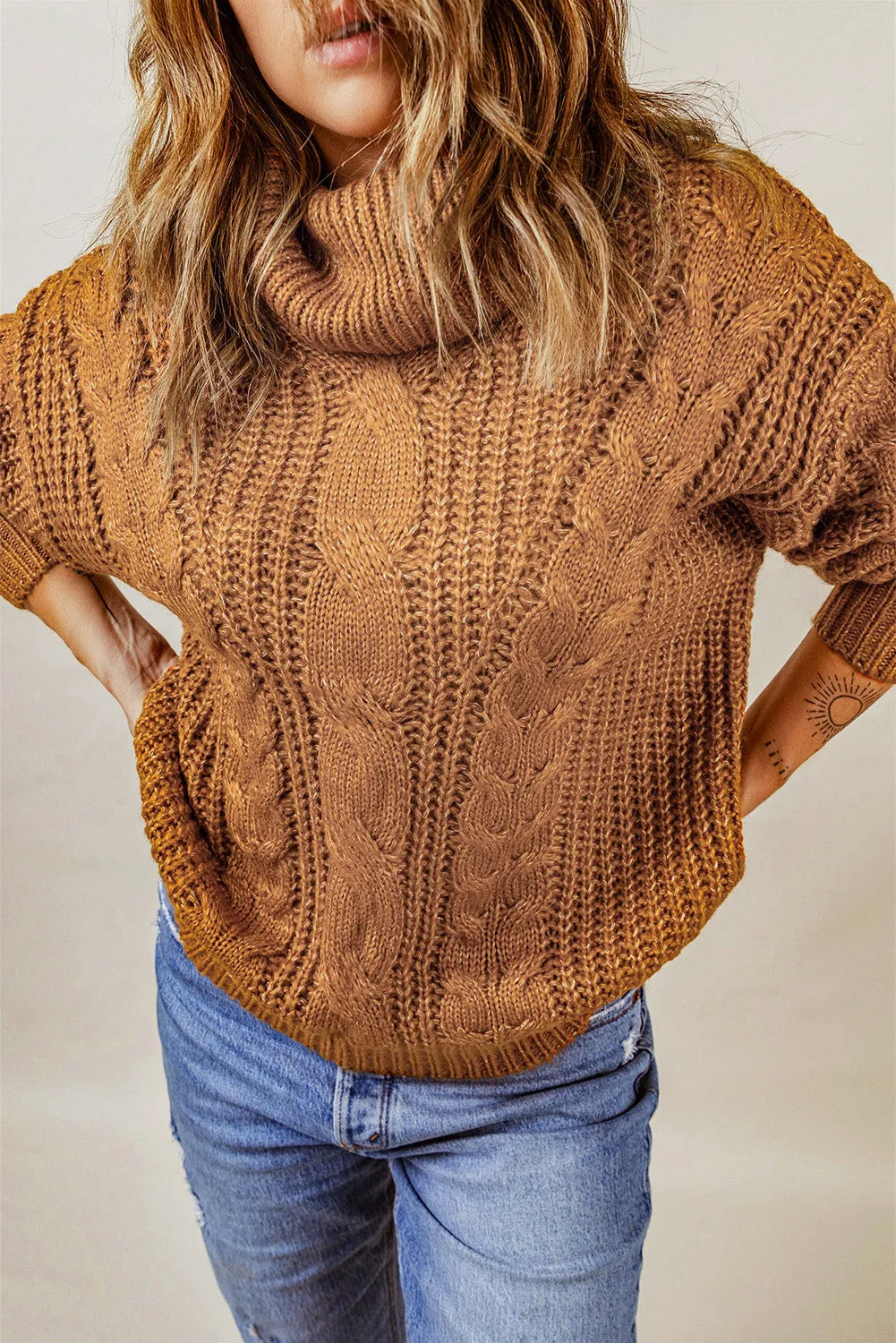 Chunky Turtleneck Sweater