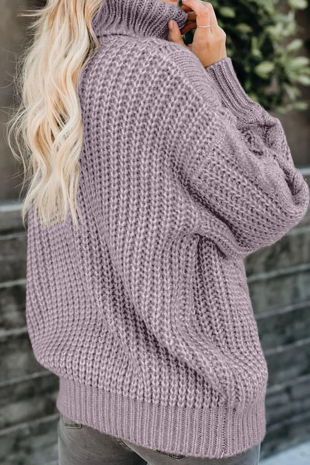 Chunky Turtleneck Sweater