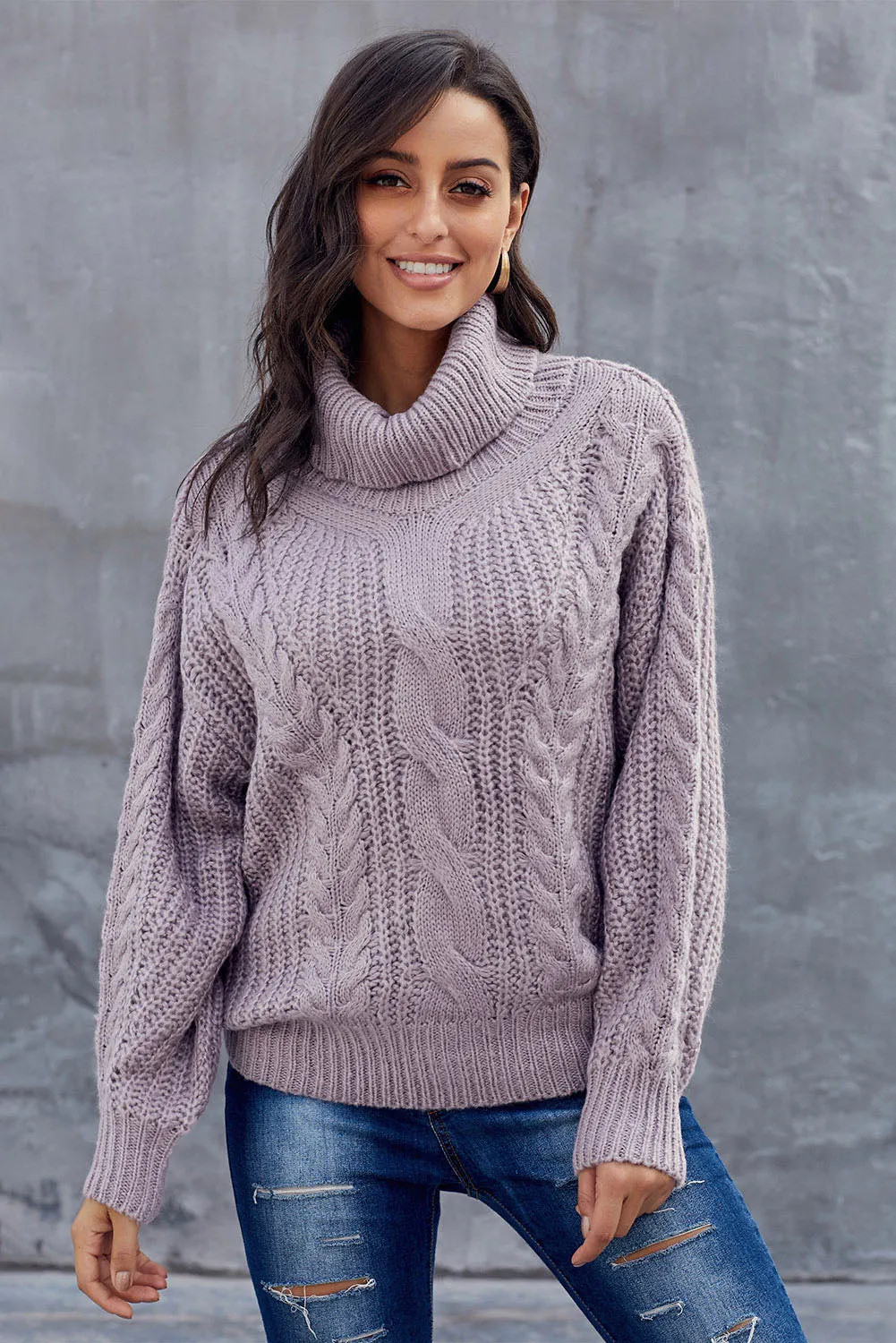 Chunky Turtleneck Sweater