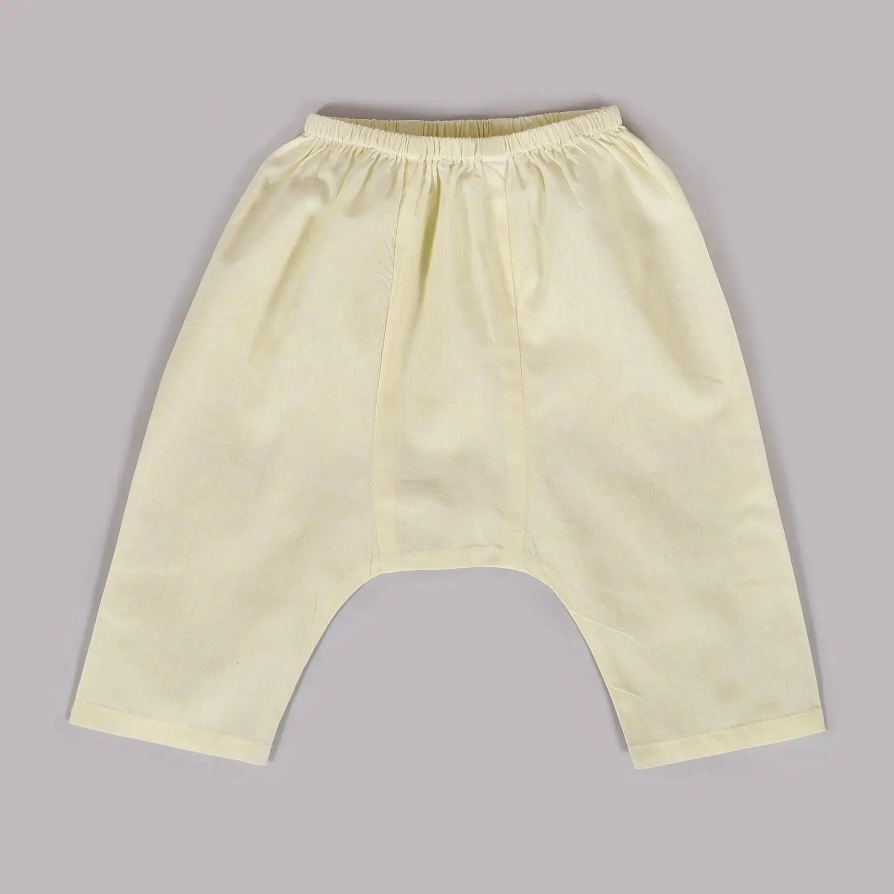 Cream Cotton Berry Pants (3-24 Months)