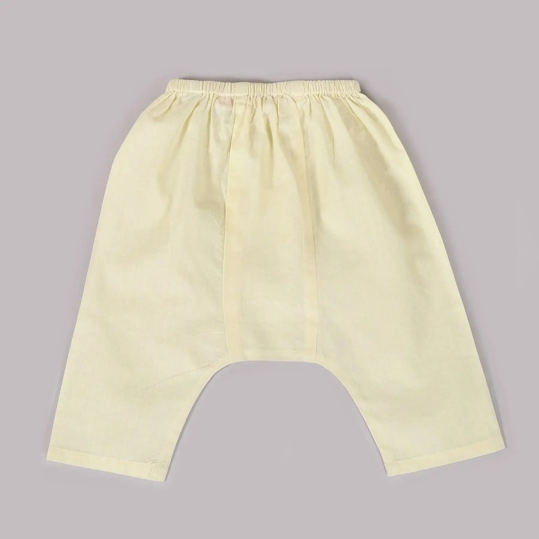 Cream Cotton Berry Pants (3-24 Months)