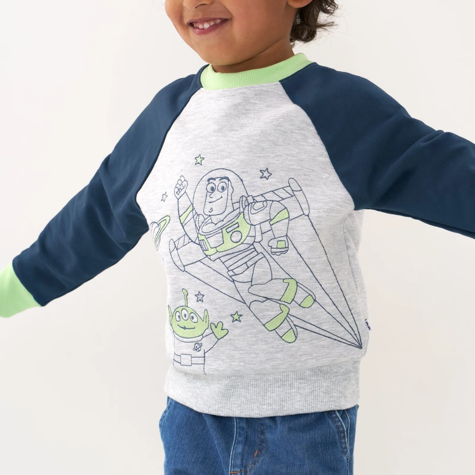 Disney Pixar Buzz Lightyear Crewneck Sweatshirt