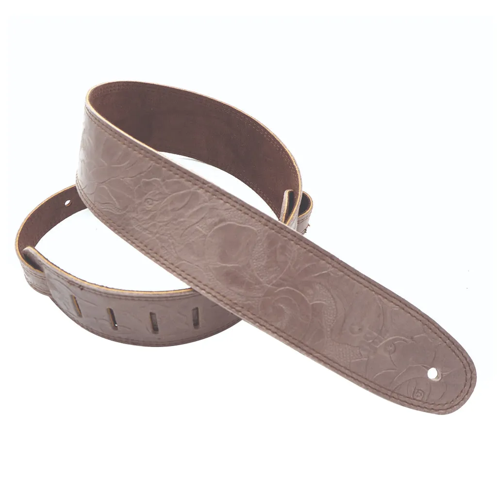 DSL - FJ25 Brown Guitar Strap