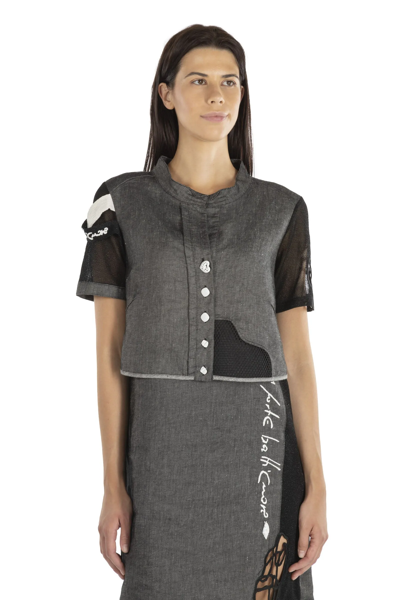 Elisa Cavaletti - Short Sleeved Vest Jacket