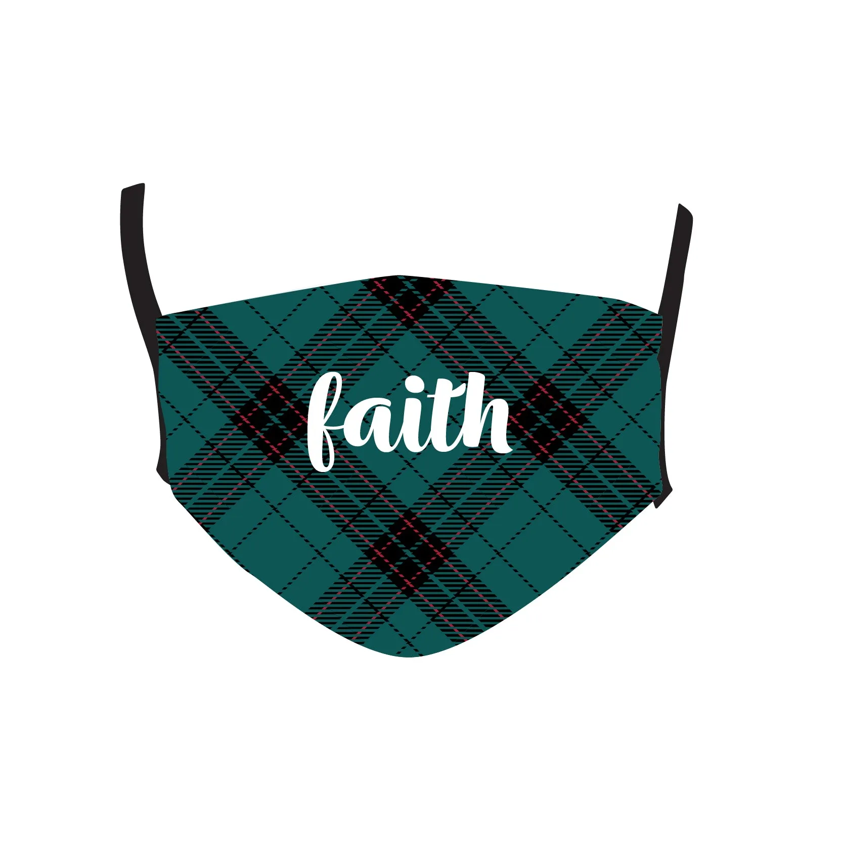 FAITH PLAID MASK