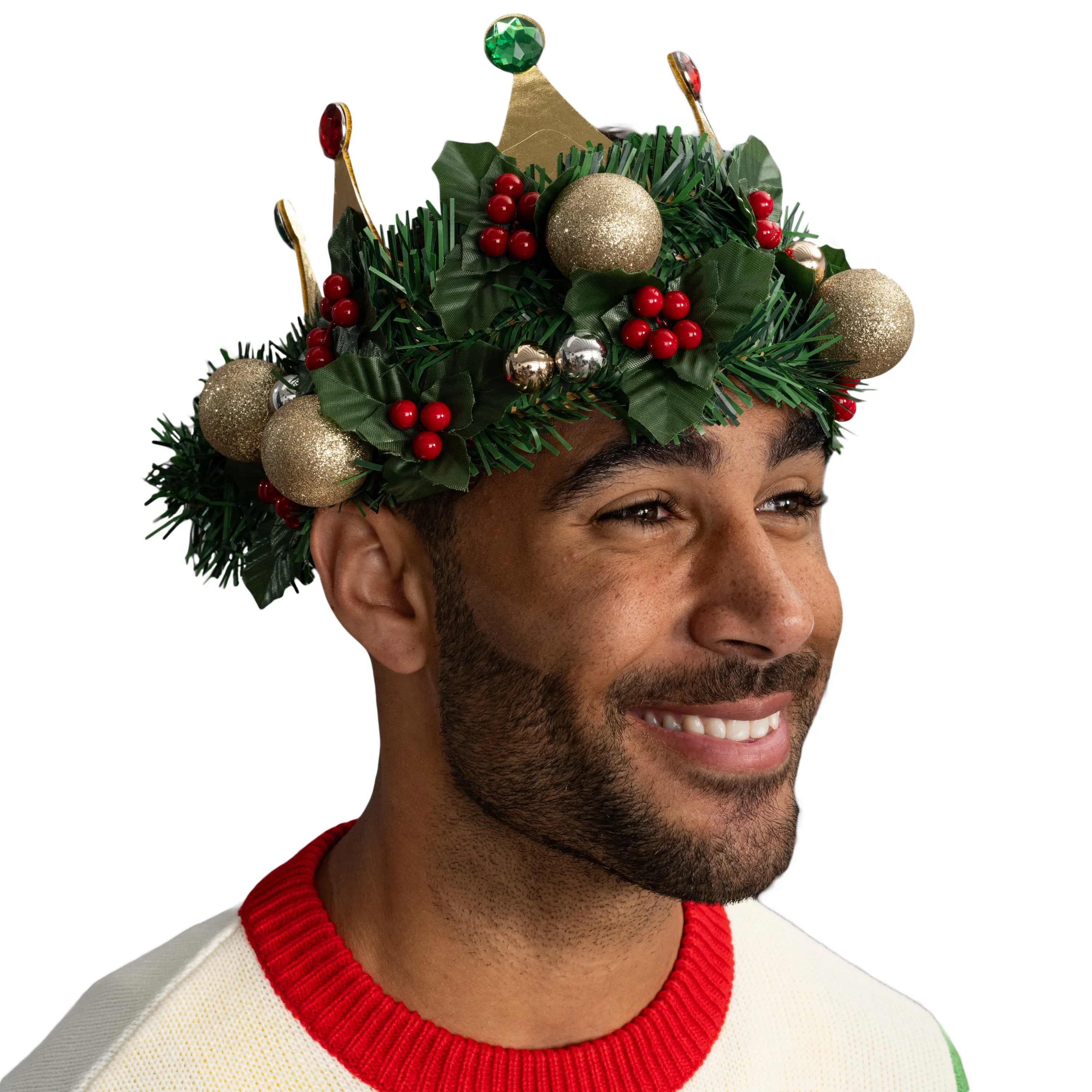 Green Monster Christmas Crown