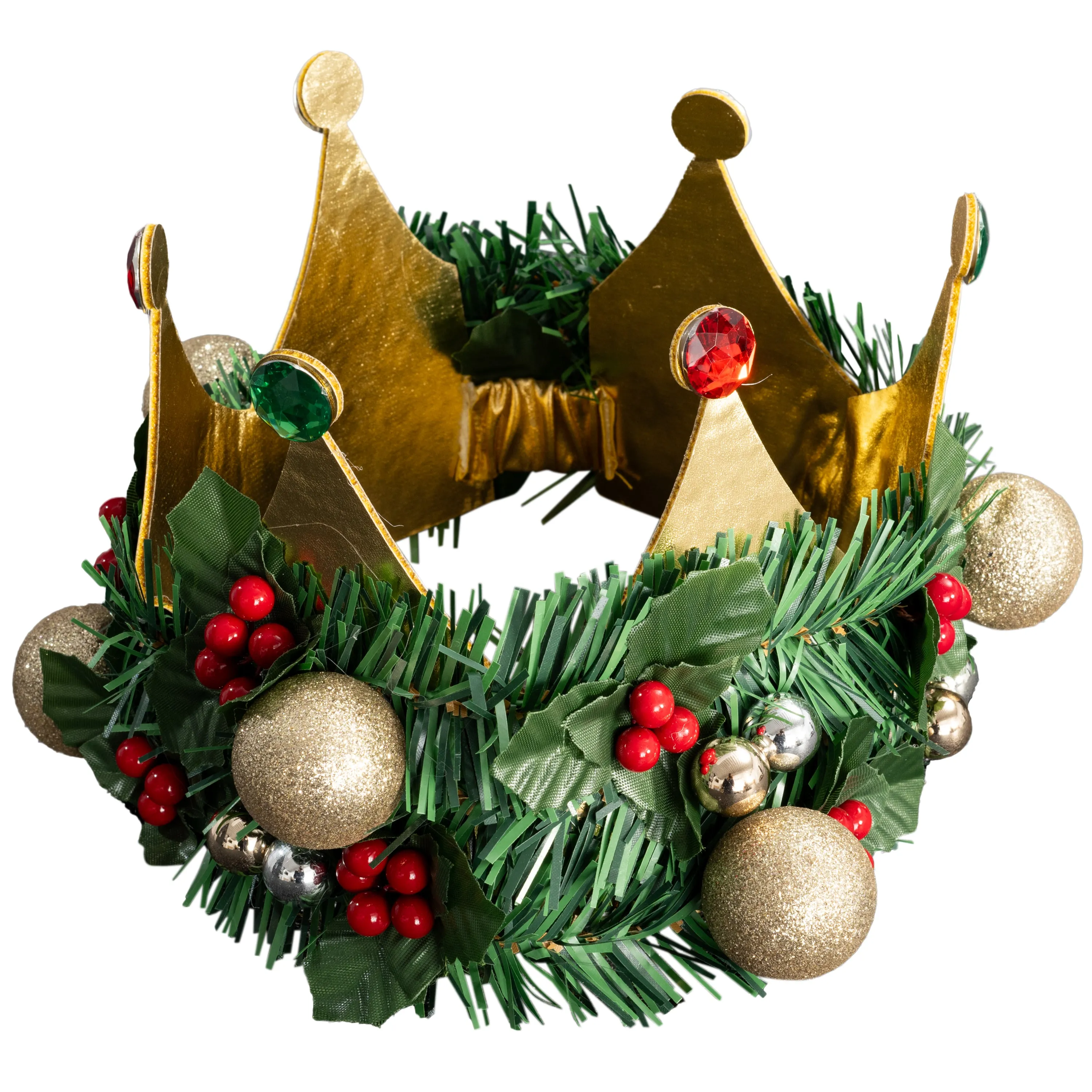 Green Monster Christmas Crown