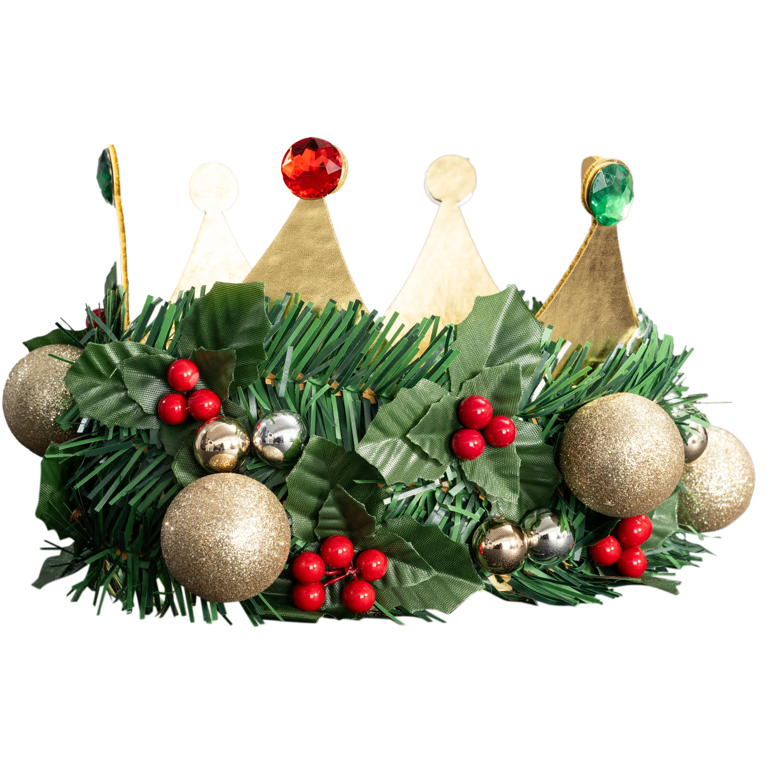 Green Monster Christmas Crown