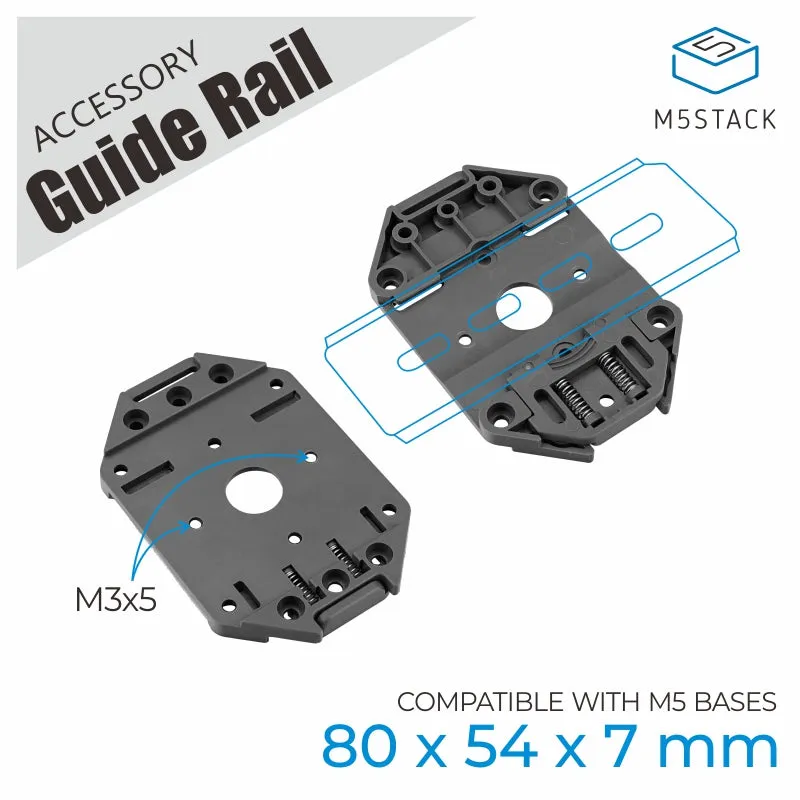 Guide rail for M5 Base