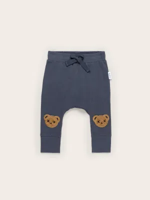 Huxbaby Teddy Drop Crotch Pants | Ink