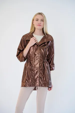 Metallic Rain Jacket