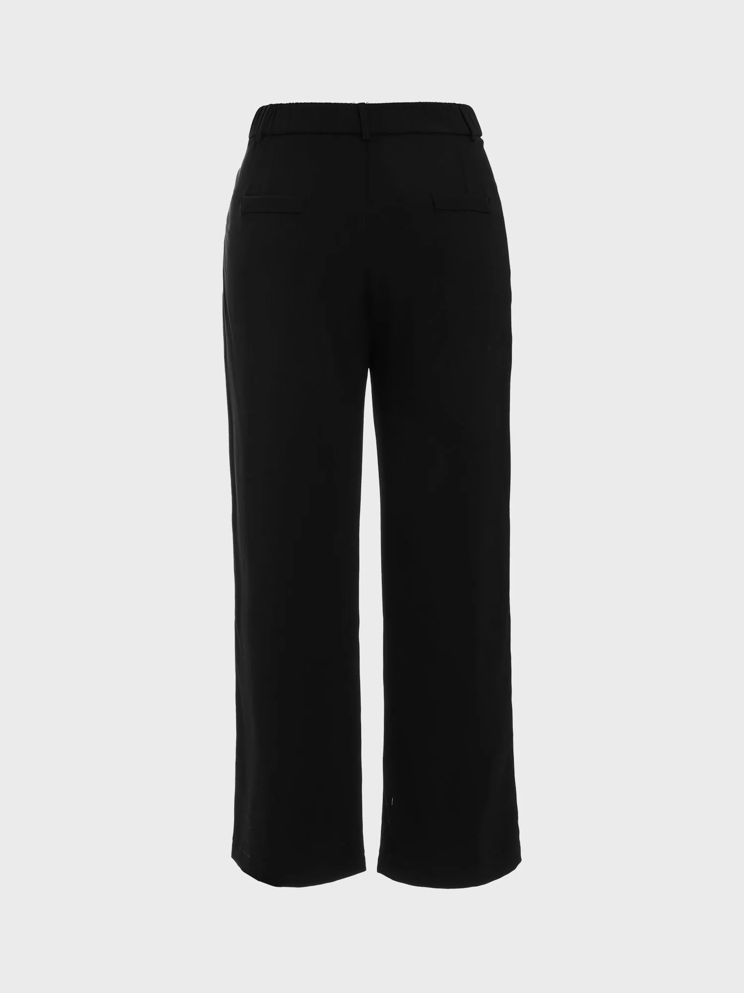 Midsize Classic Cut Drape Suit Pants