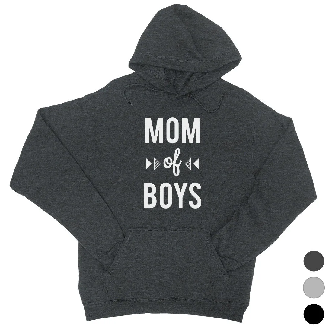 Mom Of Boys Mens/Unisex Pullover Hooded Sweatshirt