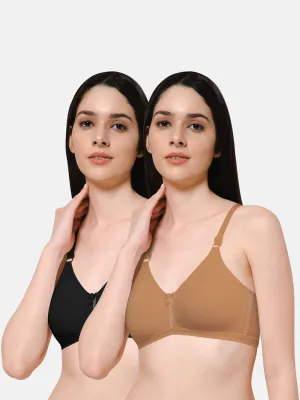 Naidu Hall Knitwear Bra Combo Pack – Soft, Stylish, and Supportive Bras for Everyday Comfort (Beauti - C03)