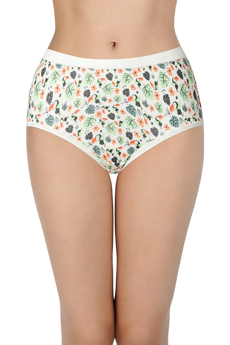 Printed Full Brief Panty (Pack of 3) - C512