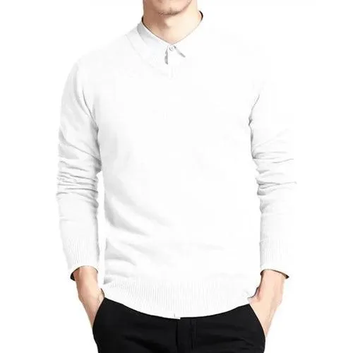 Pullovers Outwear Man V Neck Male