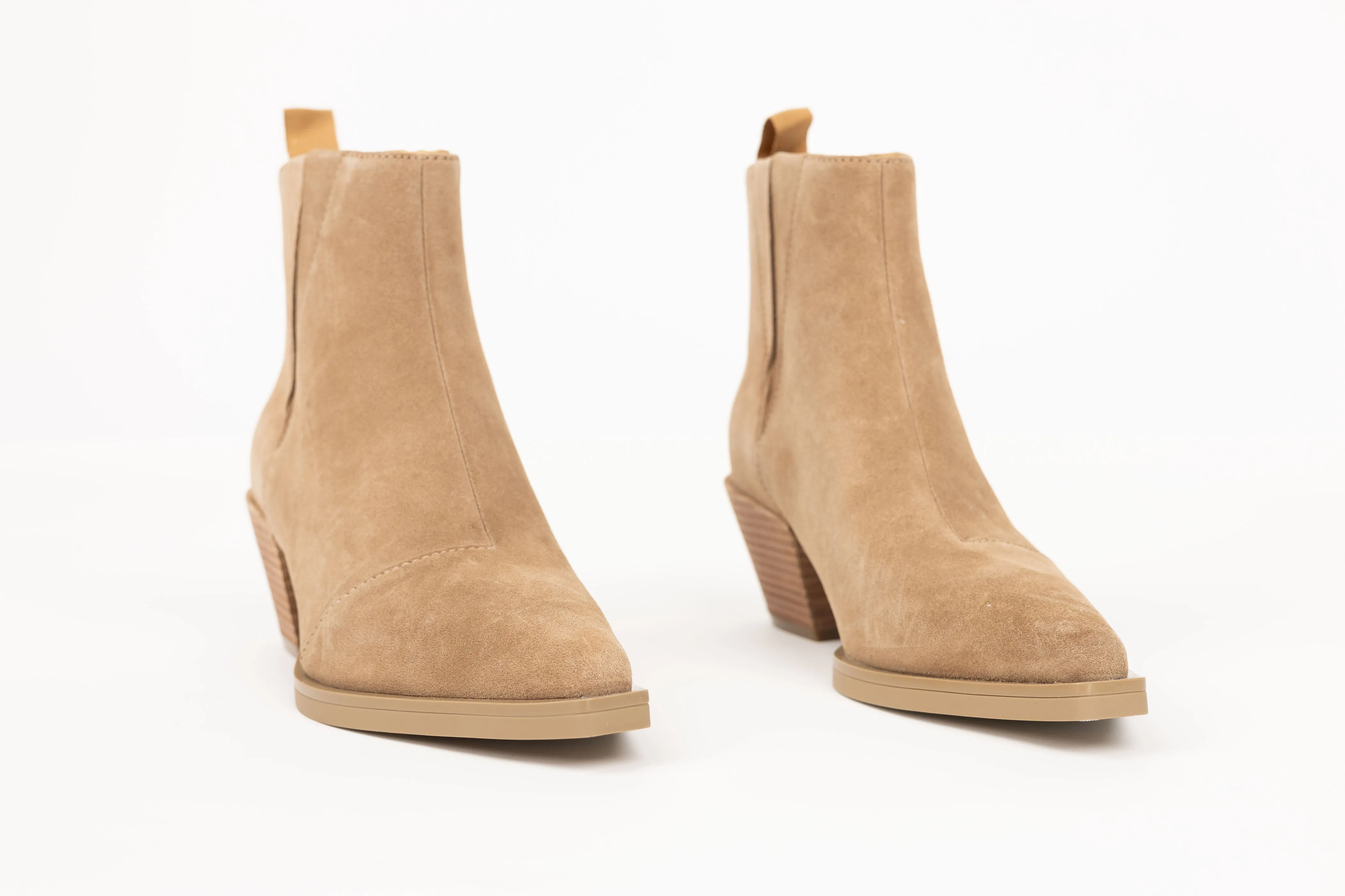 Rag & Bone Dart Boot in Camel Suede