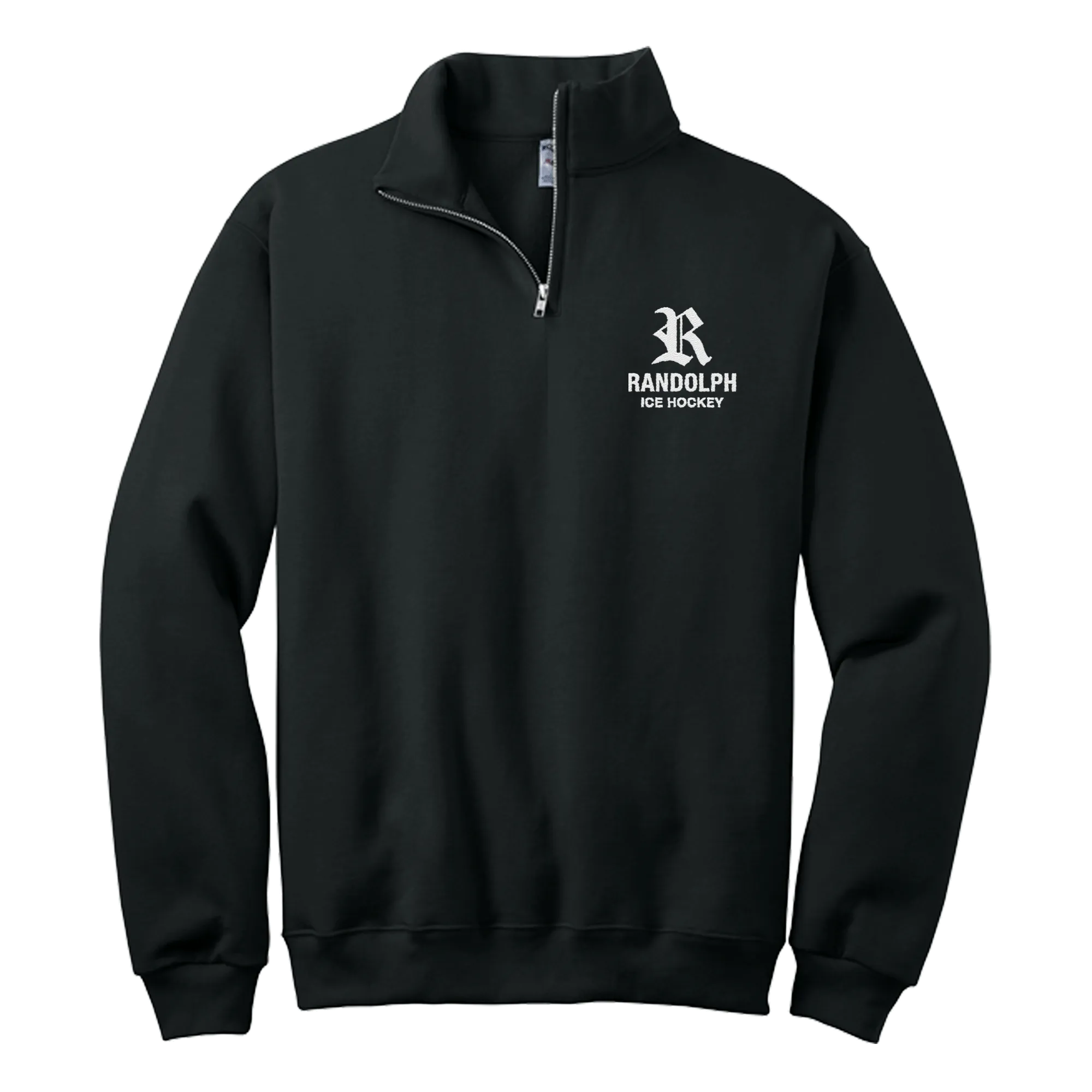 Randolph Hockey NuBlend 1/4-Zip Cadet Collar Sweatshirt