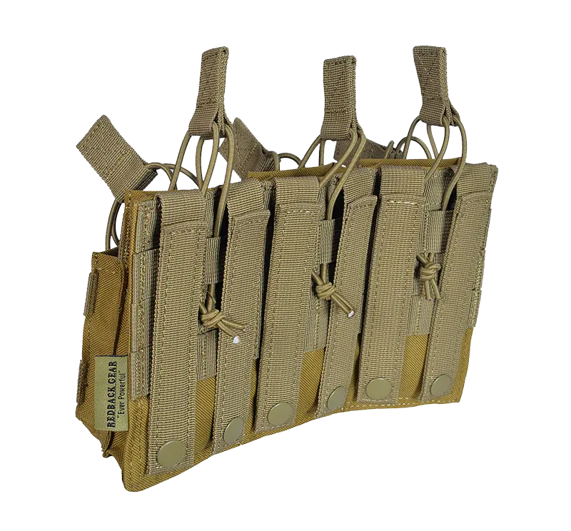 SHS-23002 Open-Top 5.56/M4 Triple Mag Pouch