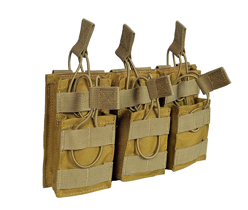 SHS-23002 Open-Top 5.56/M4 Triple Mag Pouch