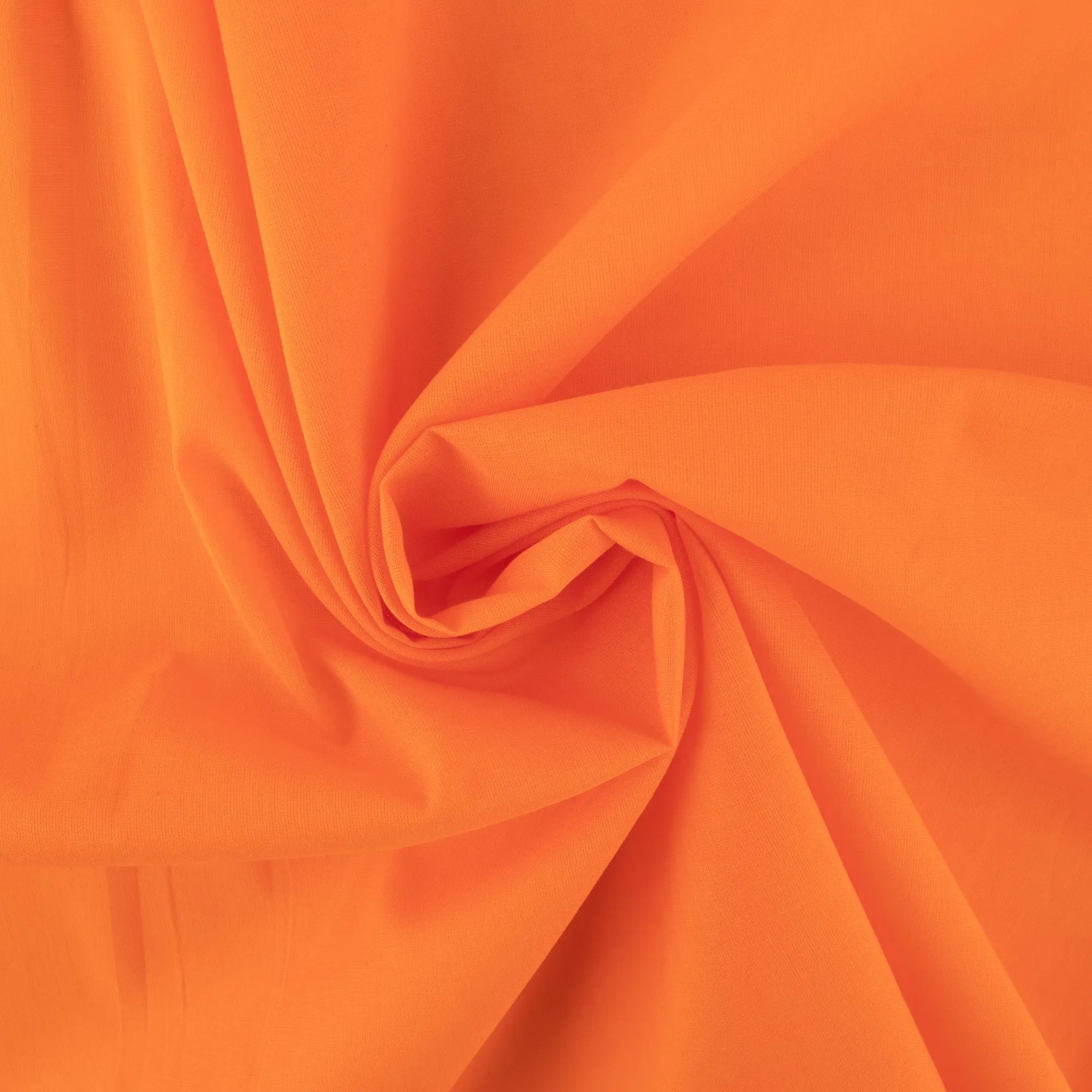 Solid Cotton Voile - KATIA - Orange