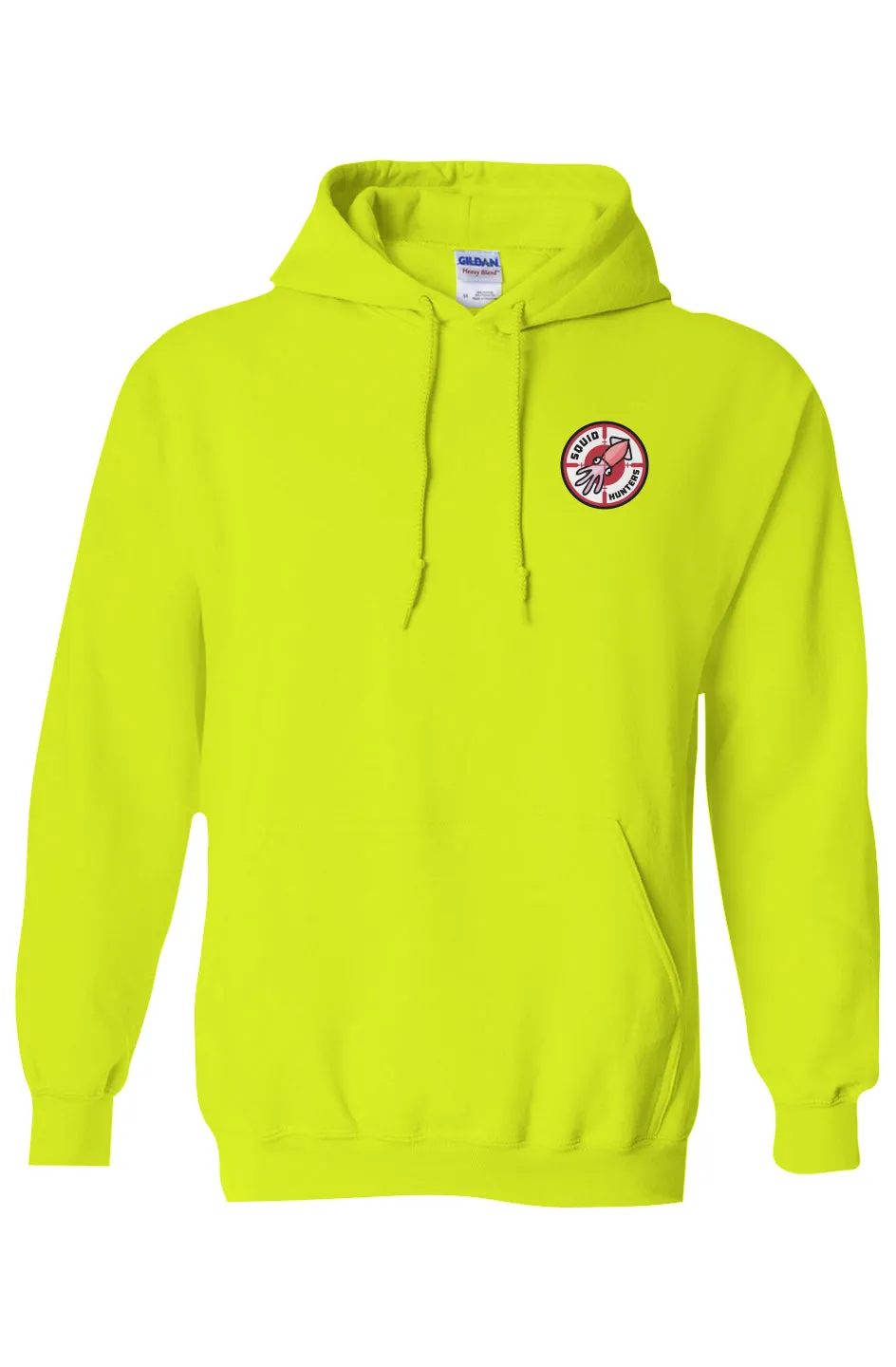 Squid Hunters Hi-Viz Hooded Sweatshirt