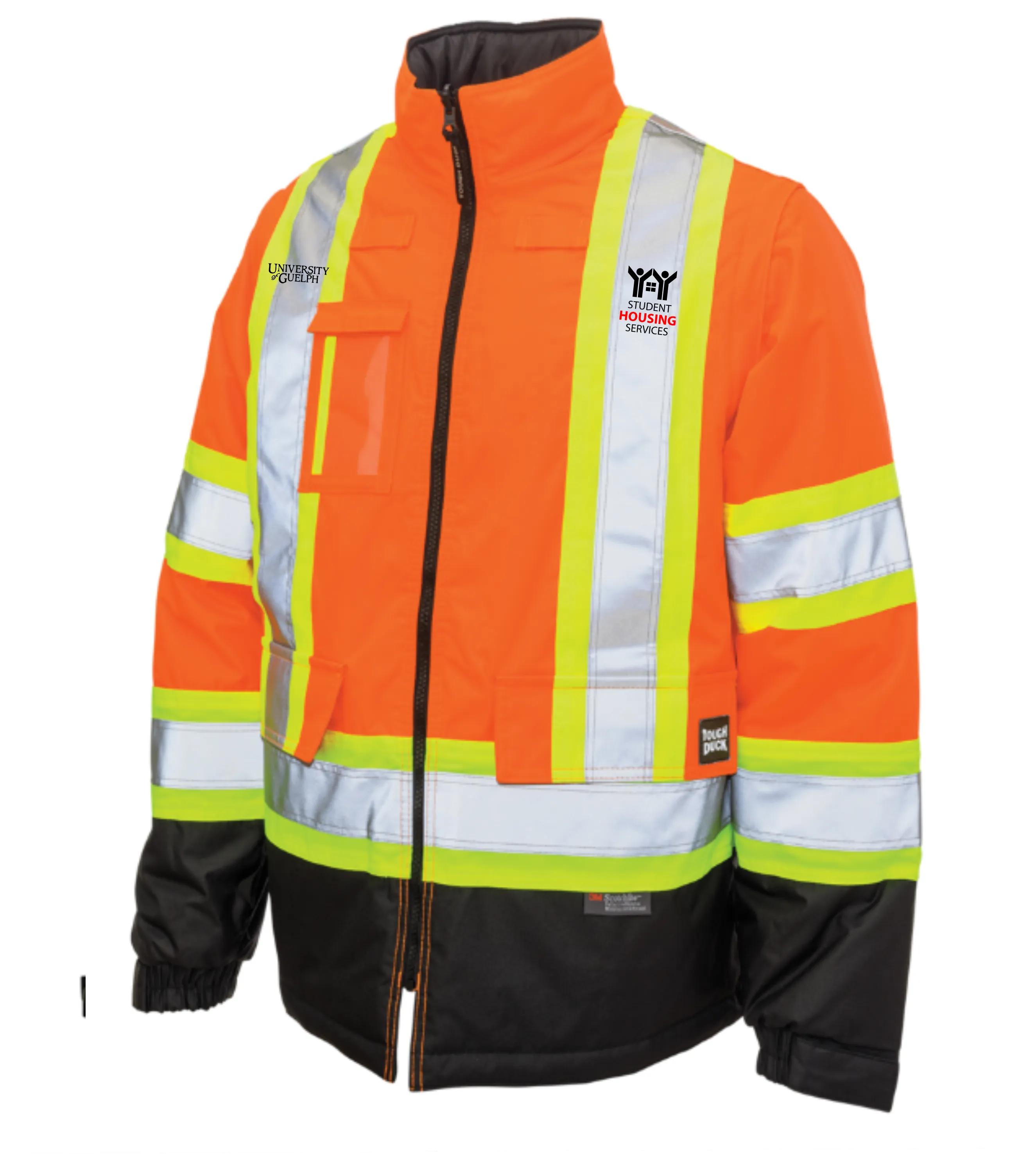 Student Housing Hi Vis  Poly Oxford 5-in-1 Parka