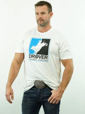 T-Shirt - Drover Rodeo - White