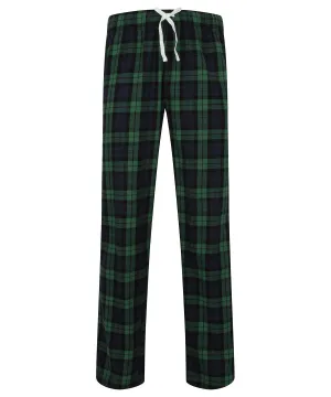 Tartan lounge pants | Navy/Green Check