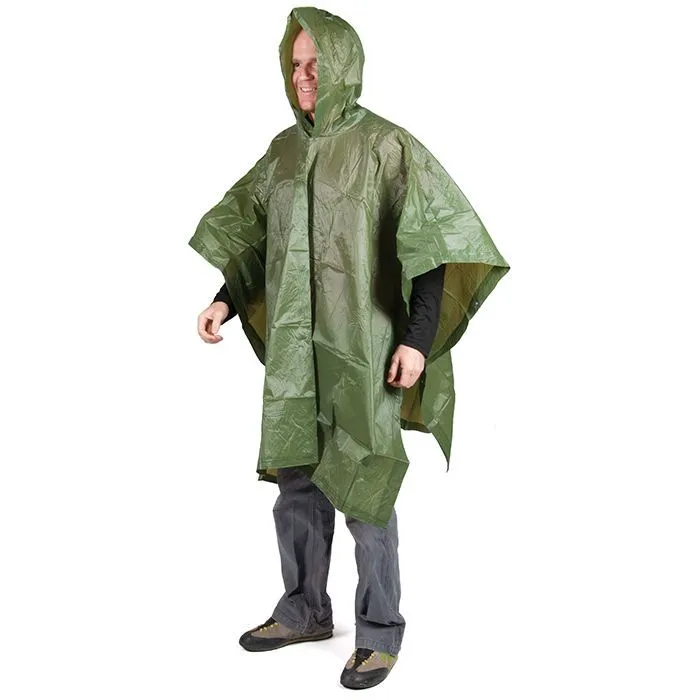 Vinyl Rain Poncho