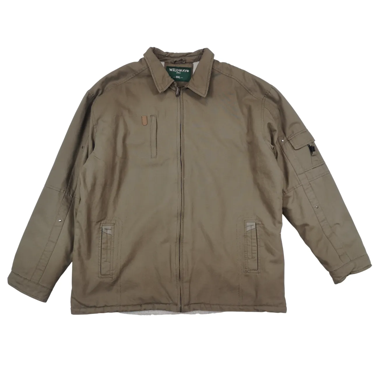 Wildway Canvas Taupe Jacket BIG