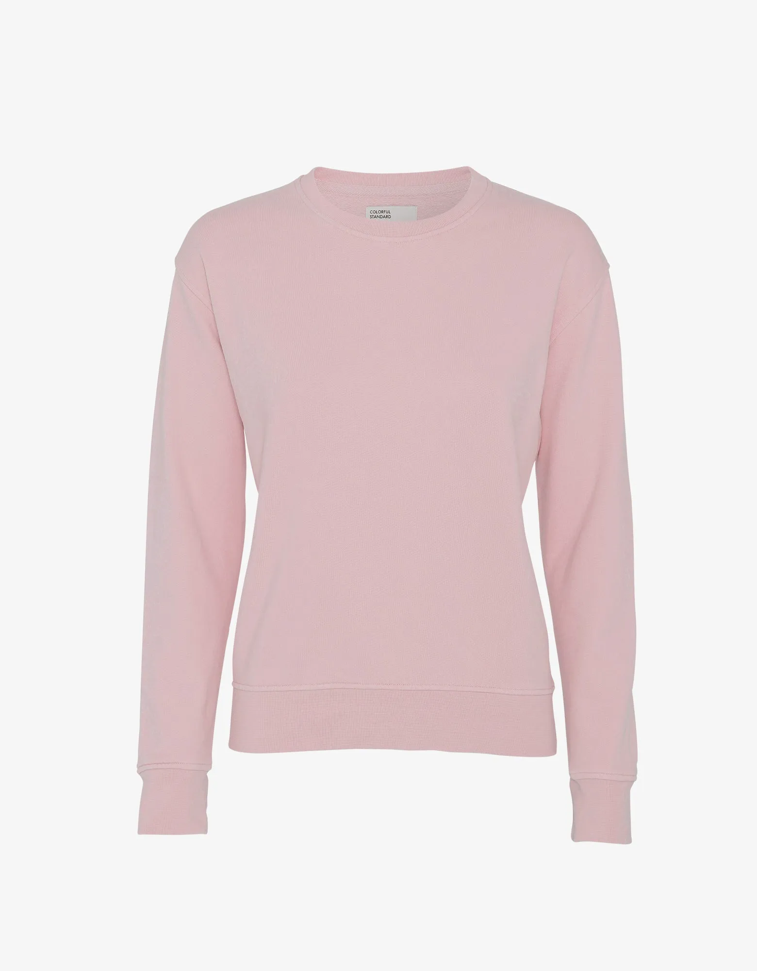 Women Classic Organic Crew - Faded Pink