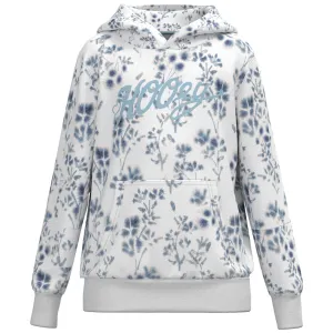 Youth "Canyon" Blue Floral Print Hoody